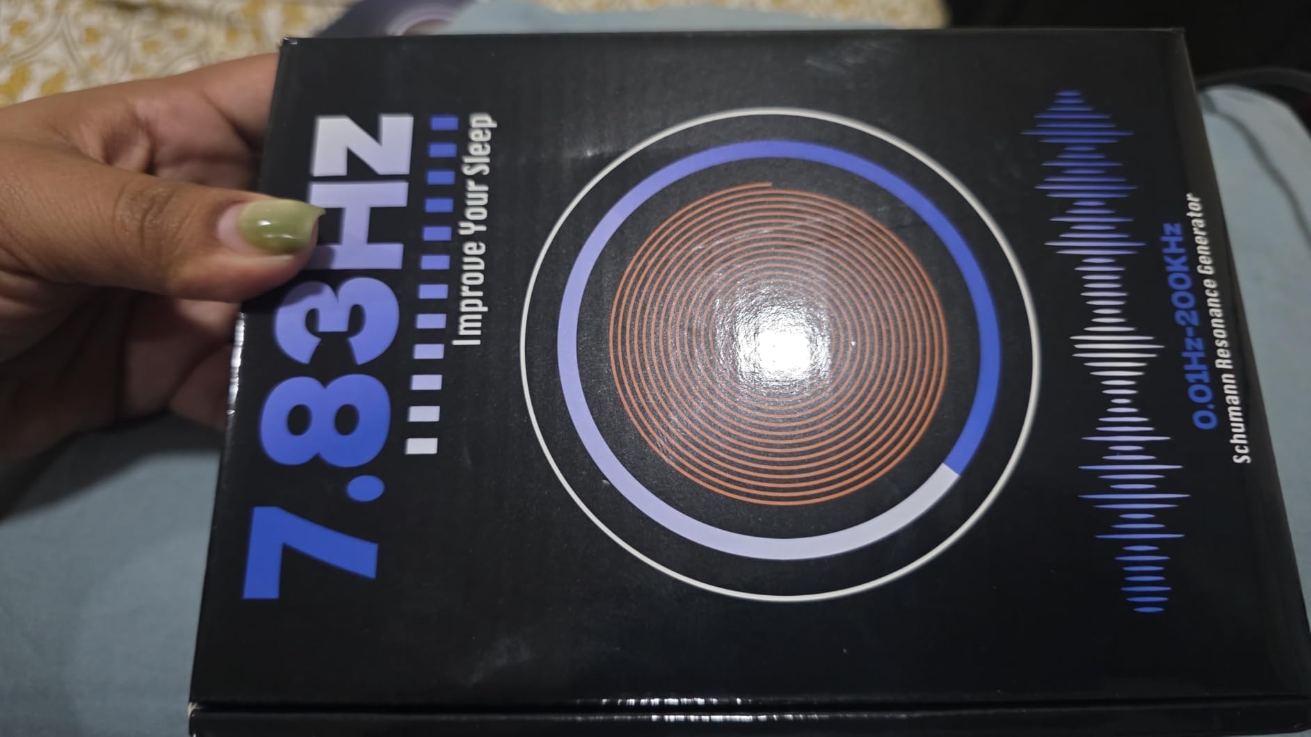 Adjustable Frequency Generator for Healing Schumann Sine Waves | 0.01Hz-200kHz, Resonance Machine 7.83Hz, Ultra Low Frequency Generator Resonator with Acrylic Case customer photo 1