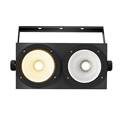 MINGJIE 200W COB Blinder Light, DMX512 LED PAR Can Stage Light | 2-in-1 Cool/Warm White LED, Sound Control, High Output COB Design for Weddings, Churches, Concerts, DJ and Stage Events customer photo 1