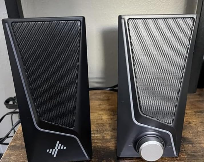Nylavee Computer Speakers with Subwoofer, 2.1 PC Speakers, Bluetooth 5.4 | 8 Lighting Modes, 60W Peak Power, AC Adapter Powered with USB/USB-C and 3.5mm AUX Inputs for Desktop PCs and Monitors customer photo 2
