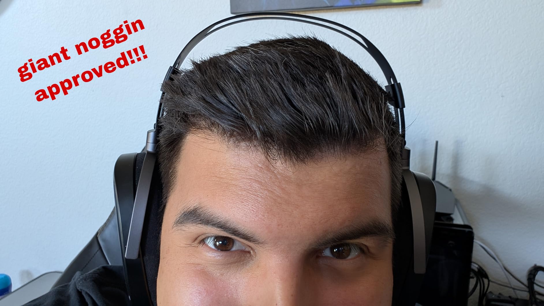 ASUS ROG Kithara Gaming/Audiophile Open-Back Wired Headphones with Mic - ROG-Tuned HIFIMAN Planar Magnetic Drivers, Adjustable Headband, Extra Ear Pads, Compatible with DACs, Amps, PC, Console, Mobile customer photo 1
