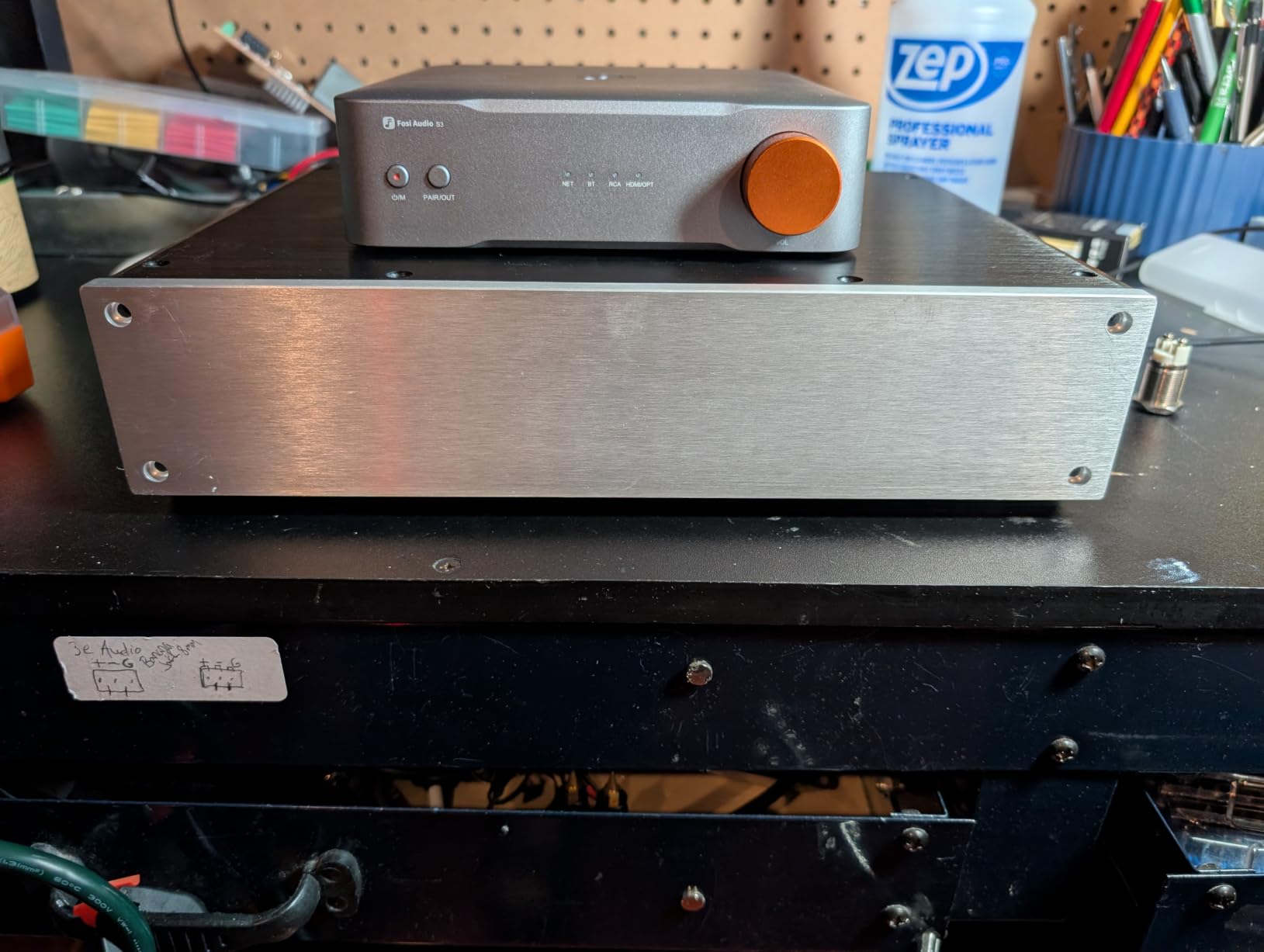 Fosi Audio S3 HiFi Music Streamer DAC Preamp, AK4493SEQ DAC Wi-Fi 6 Bluetooth 5.3, Digital Transport with XLR Balanced/Optical/Sub Out/HDMI eARC, AirPlay 2 Spotify Connect Tidal, 5-Band EQ customer photo 1