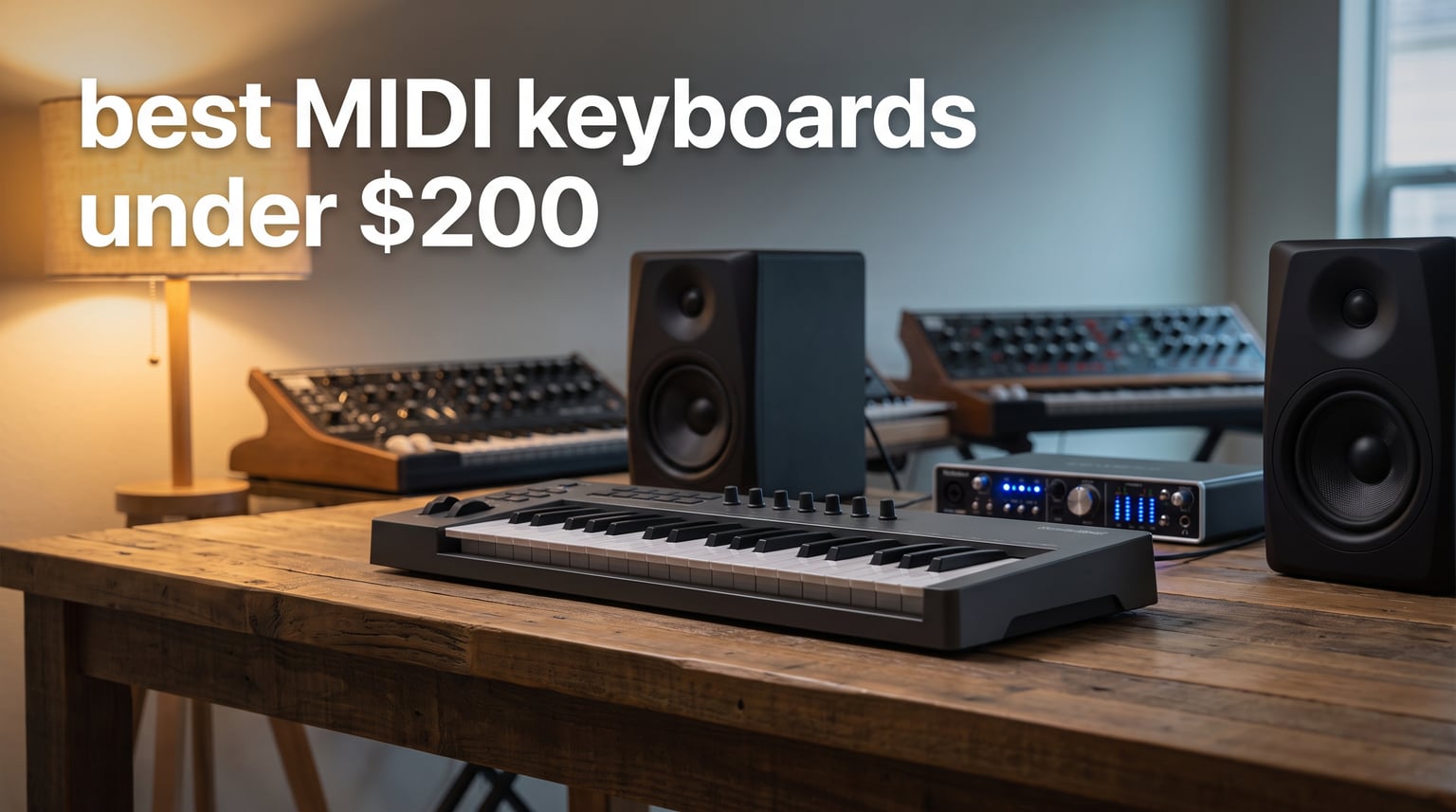 best MIDI keyboards under $200