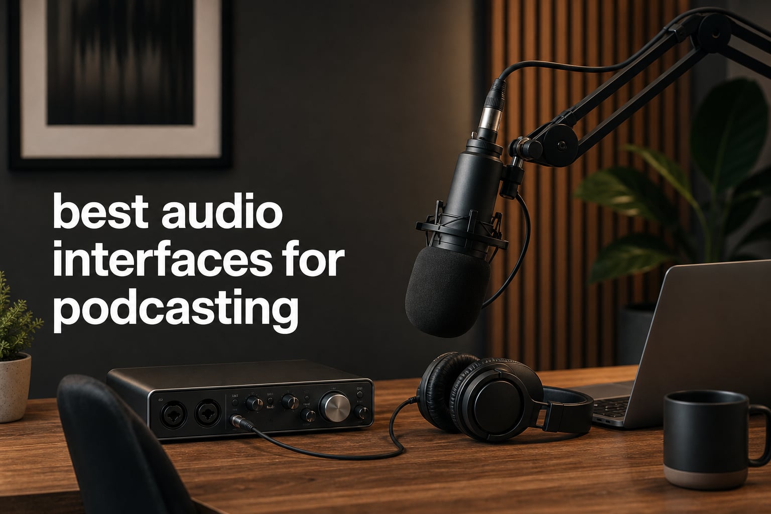 best audio interfaces for podcasting