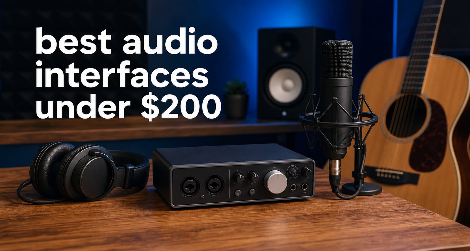 best audio interfaces under $200