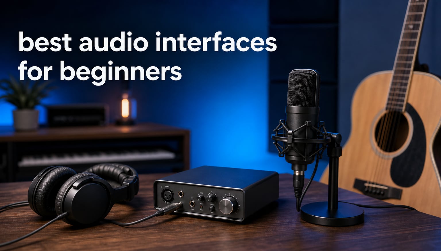 best audio interfaces for beginners