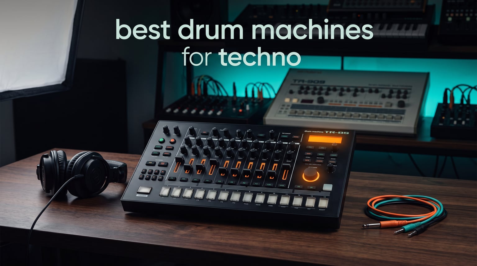 best drum machines for techno