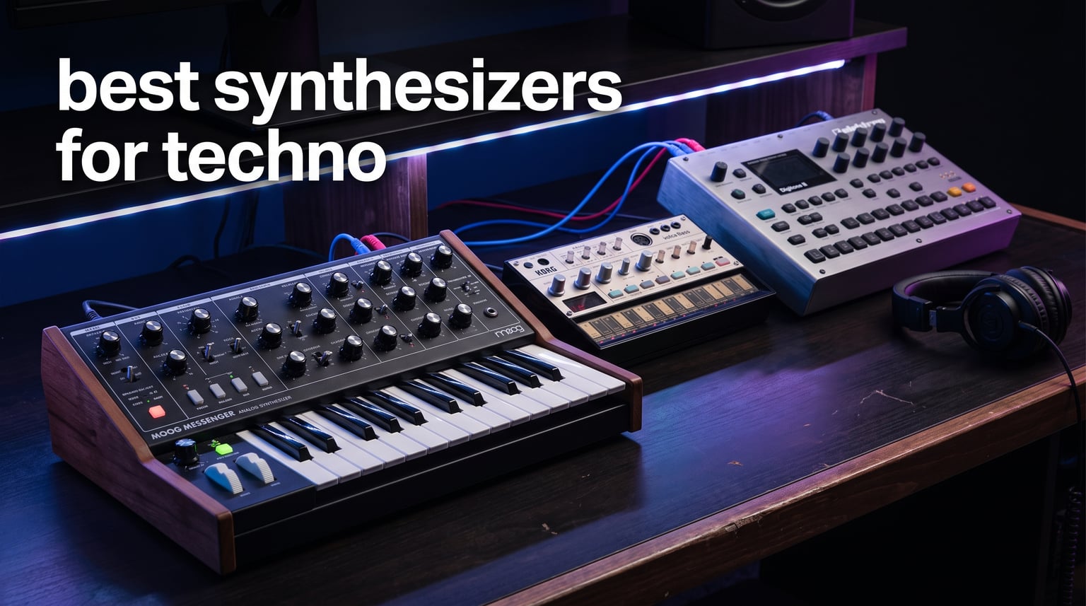 best synthesizers for techno