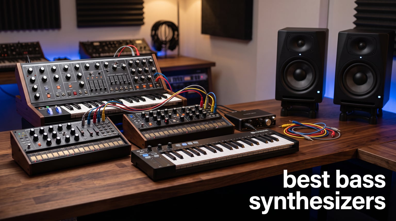 best bass synthesizers