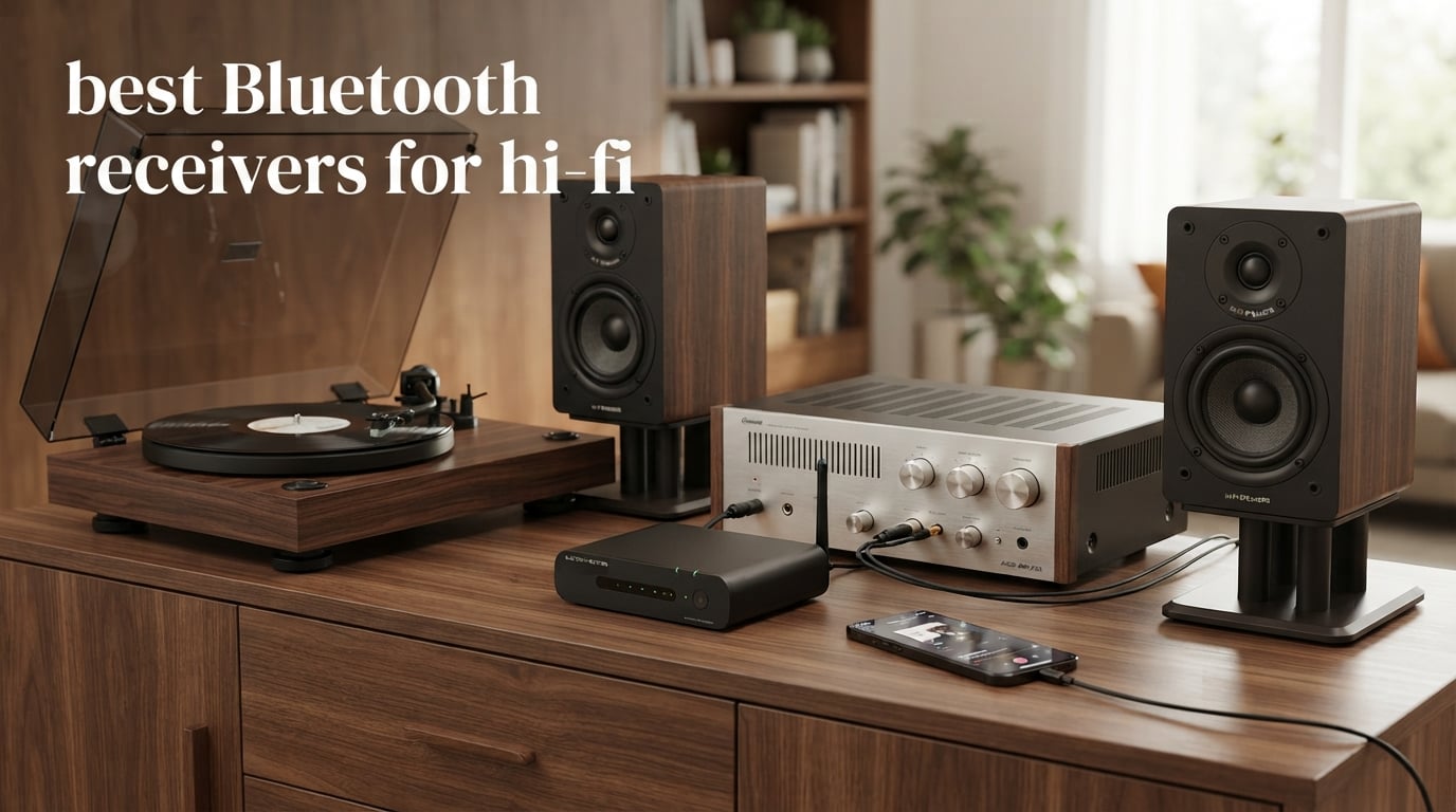 best Bluetooth receivers for hi-fi