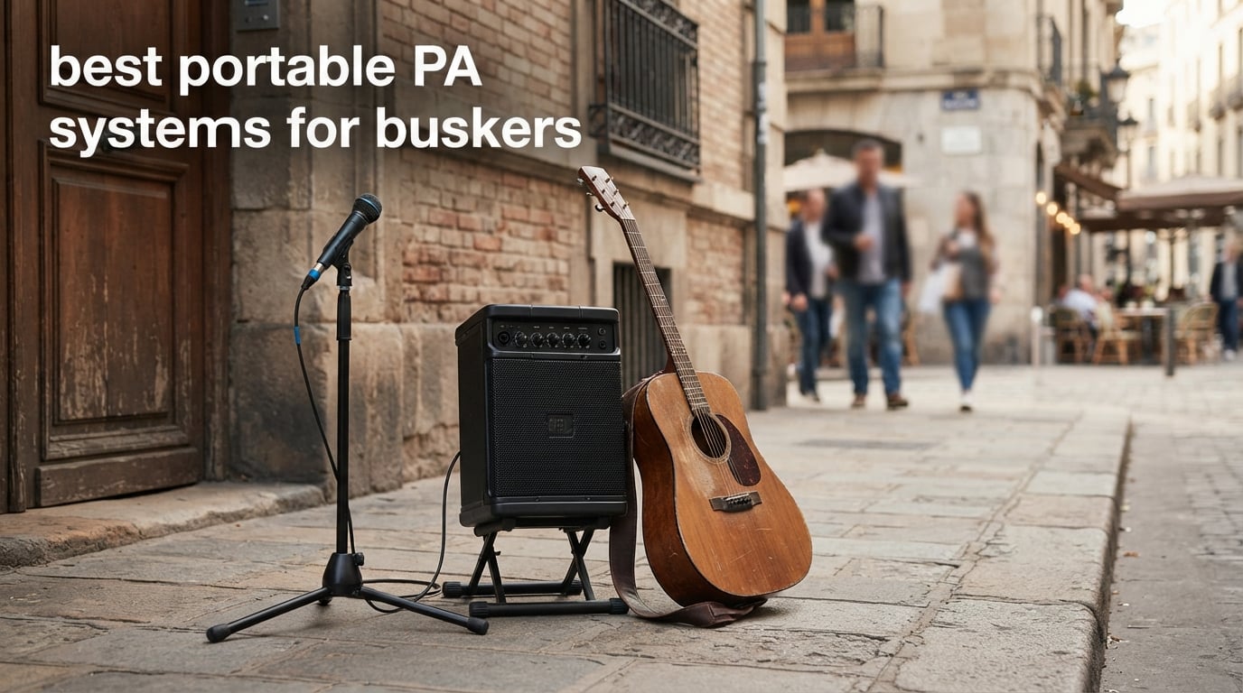best portable PA systems for buskers