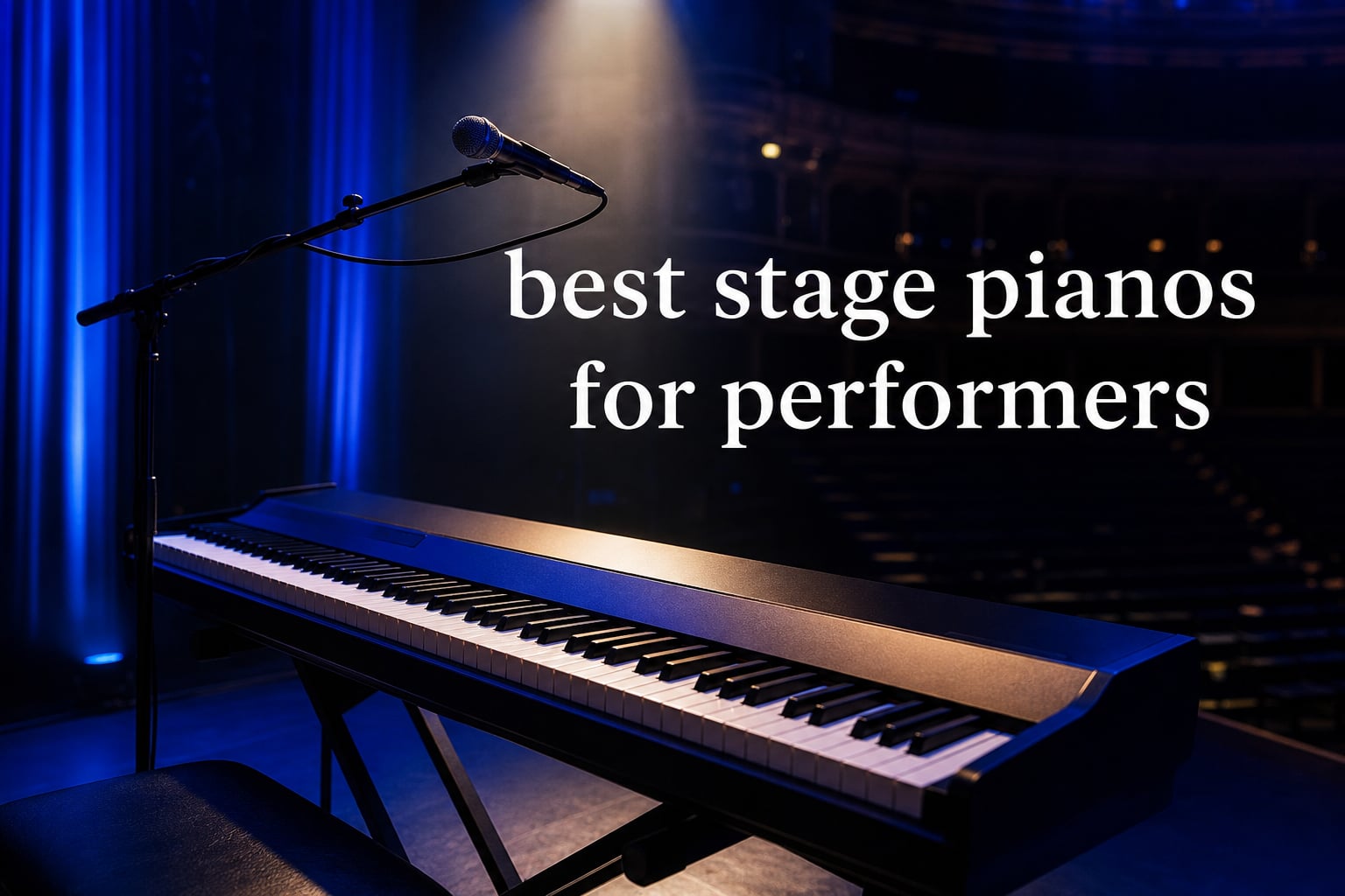 best stage pianos for performers