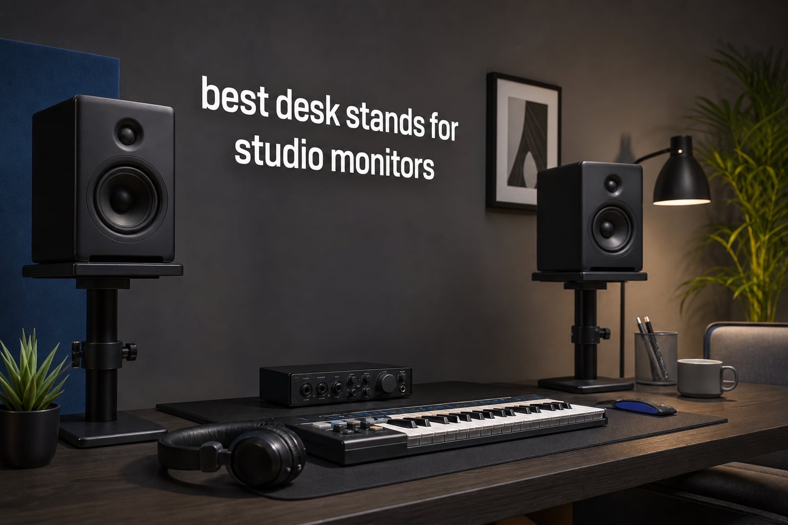 best desk stands for studio monitors
