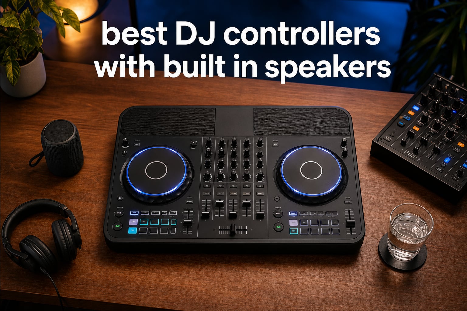best DJ controllers with built in speakers