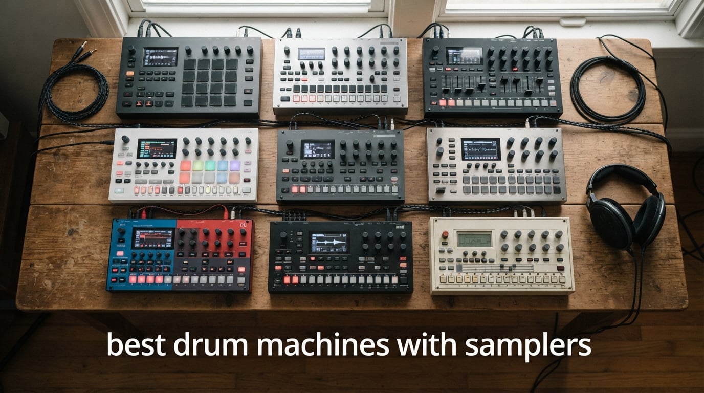best drum machines with samplers