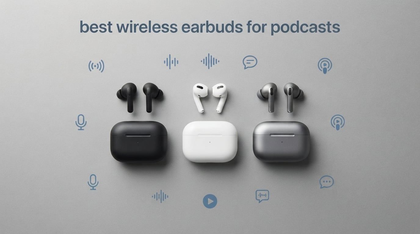 best wireless earbuds for podcasts