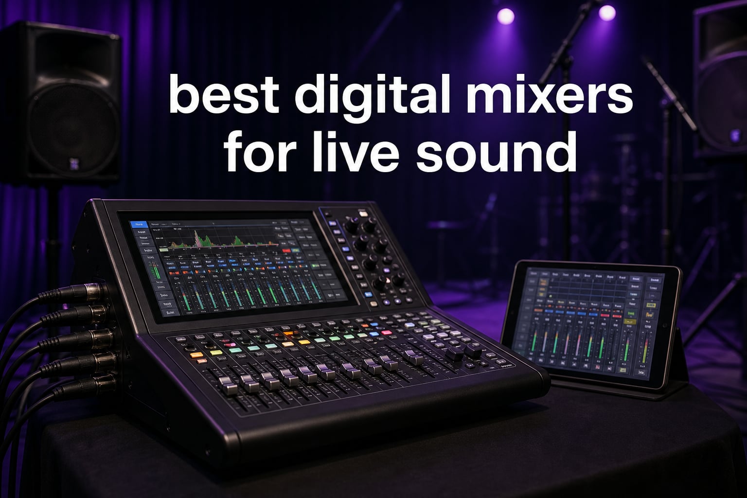 best digital mixers for live sound
