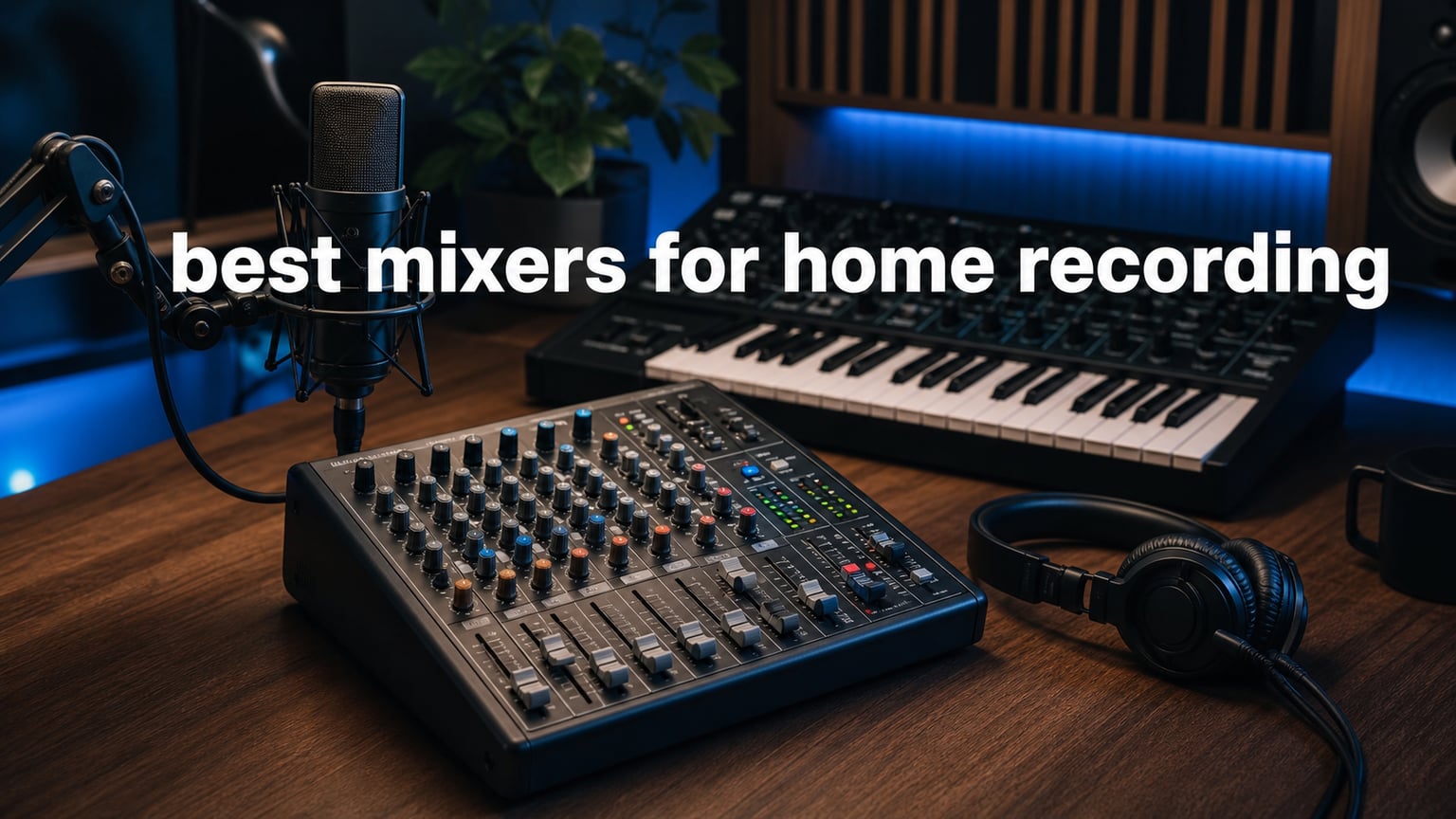 best mixers for home recording
