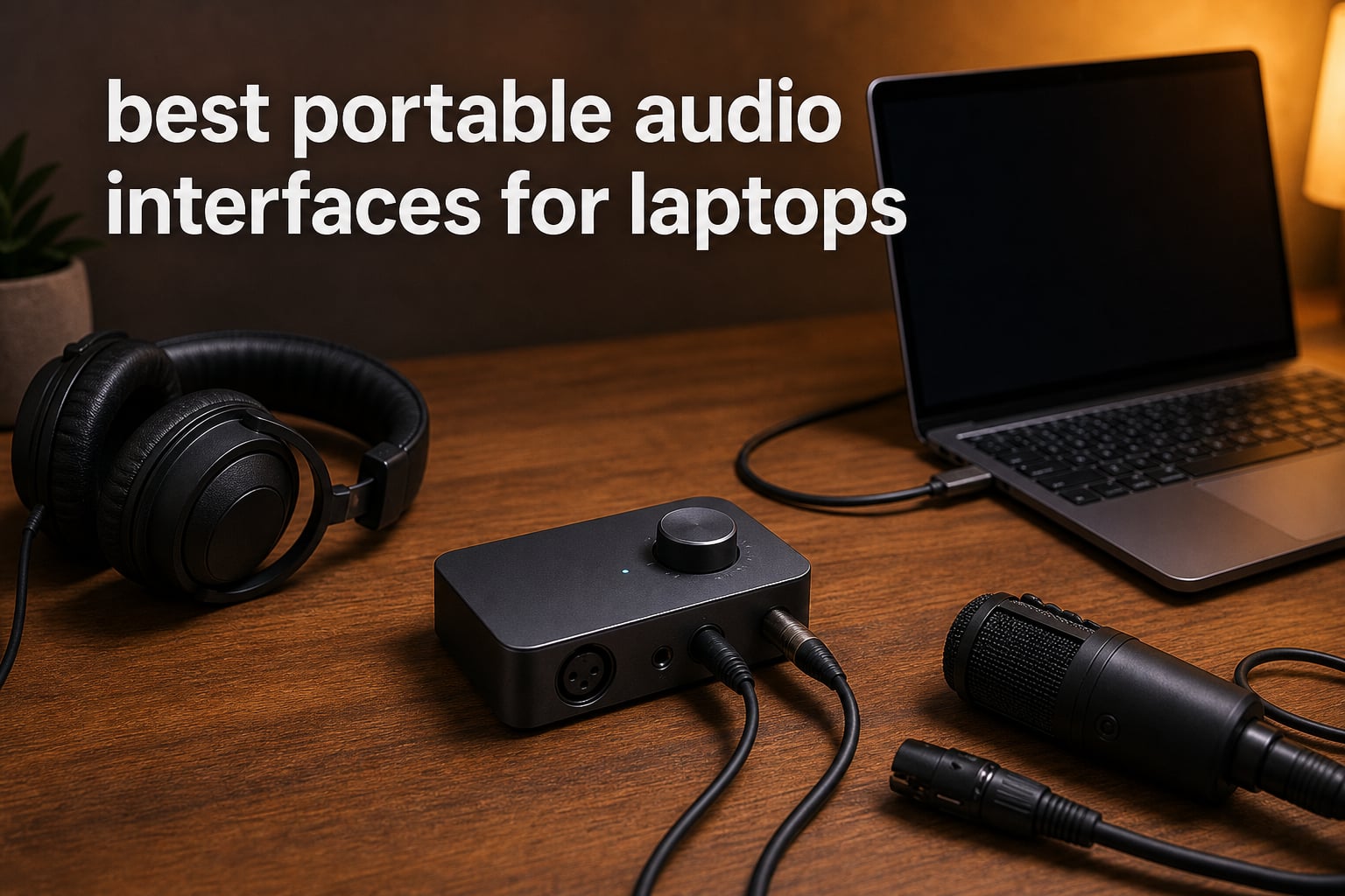 best portable audio interfaces for laptops