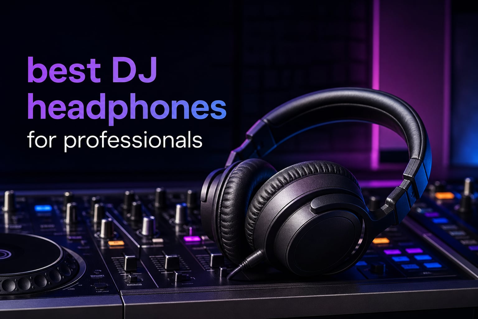 best DJ headphones for professionals