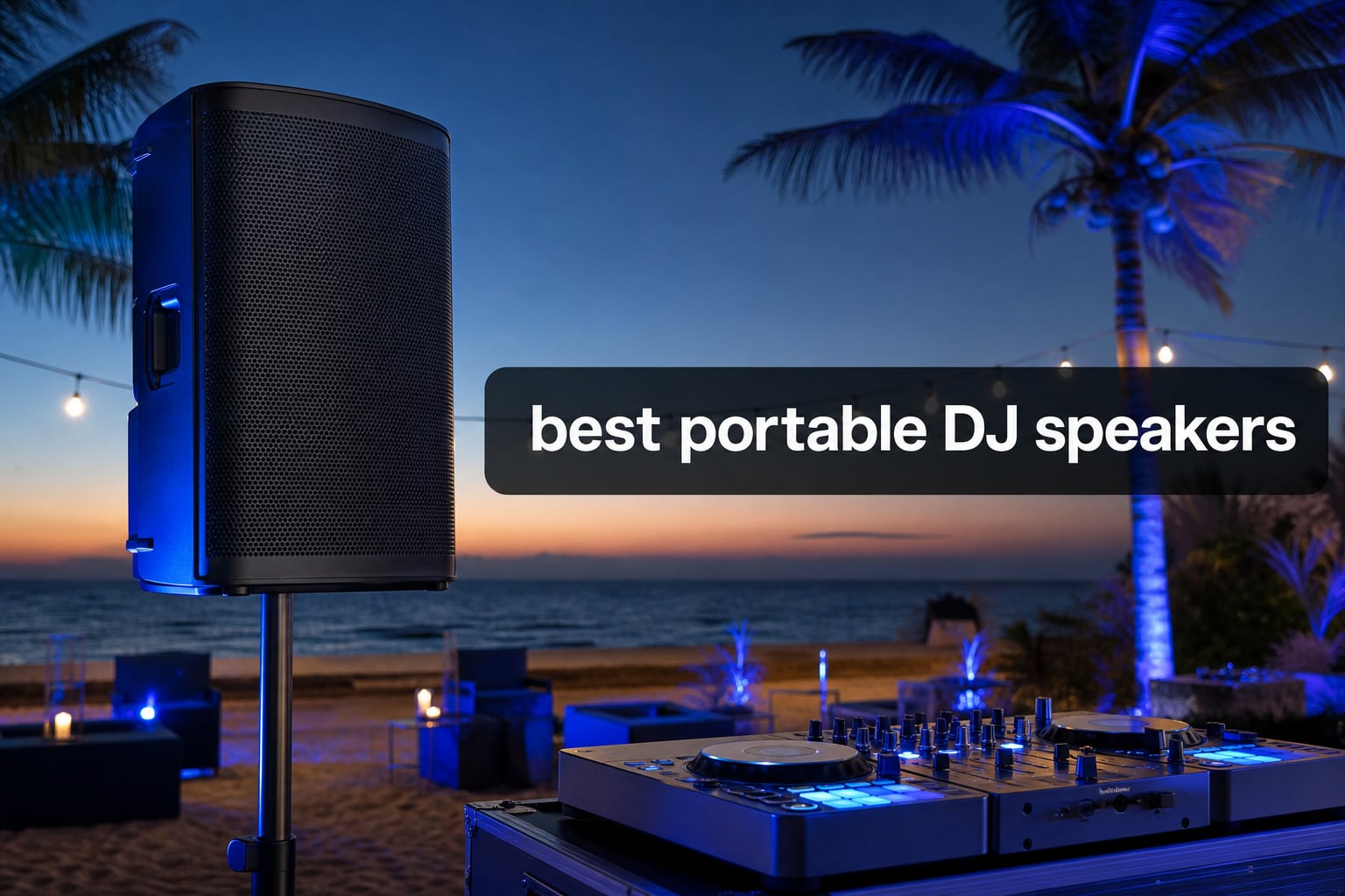 best portable DJ speakers