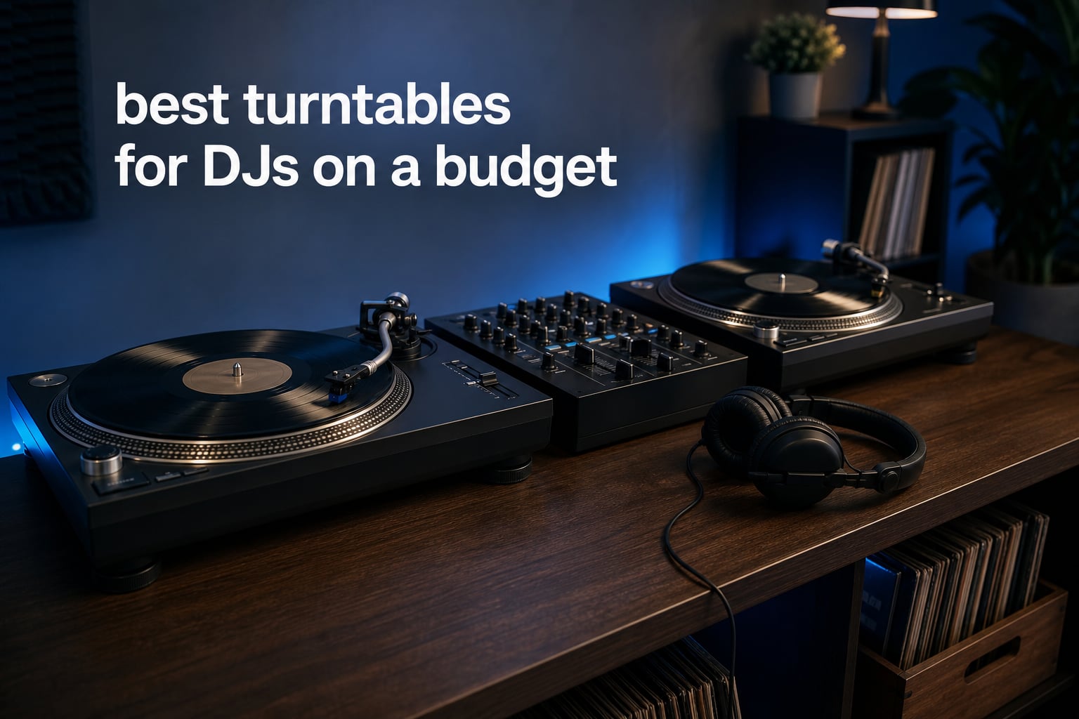 best turntables for DJs on a budget