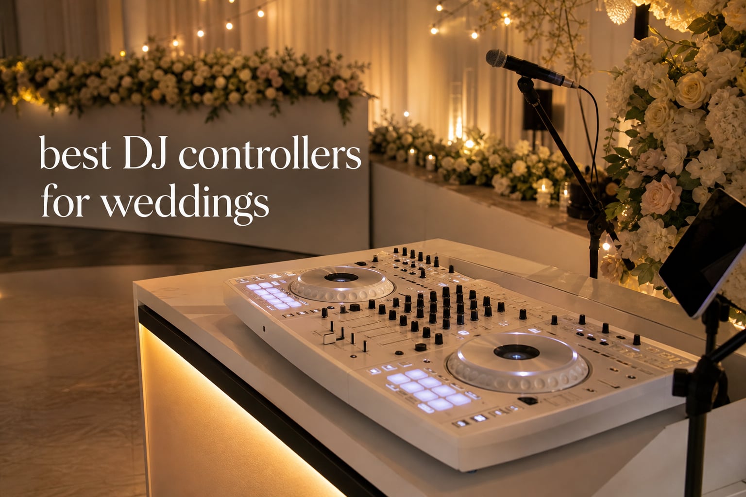 best DJ controllers for weddings