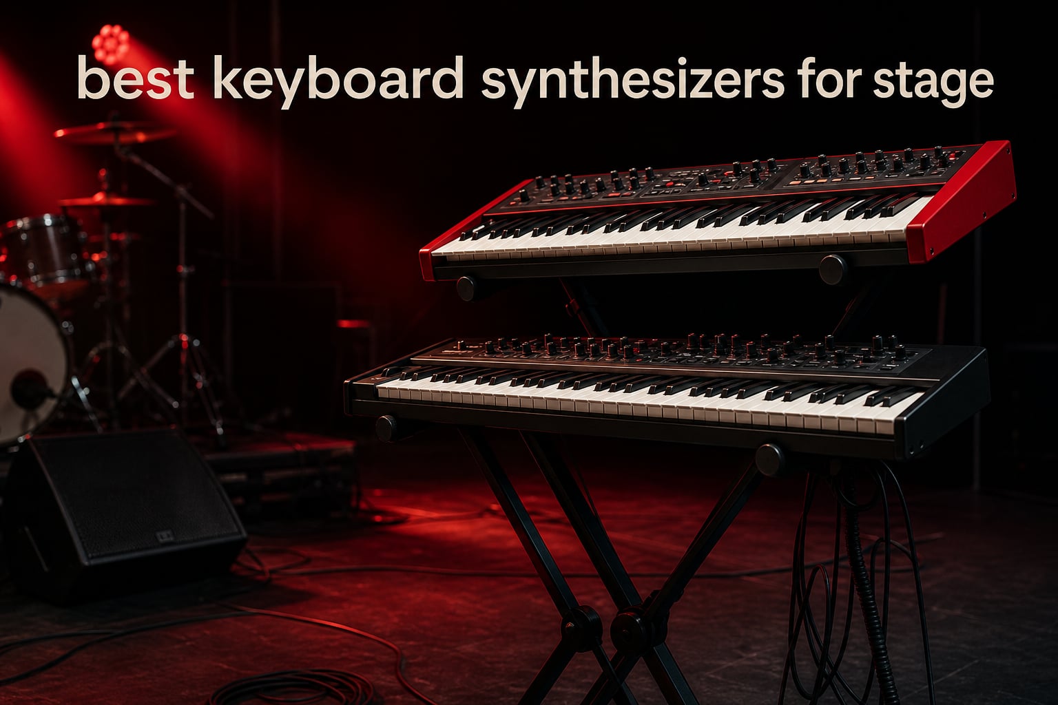 best keyboard synthesizers for stage
