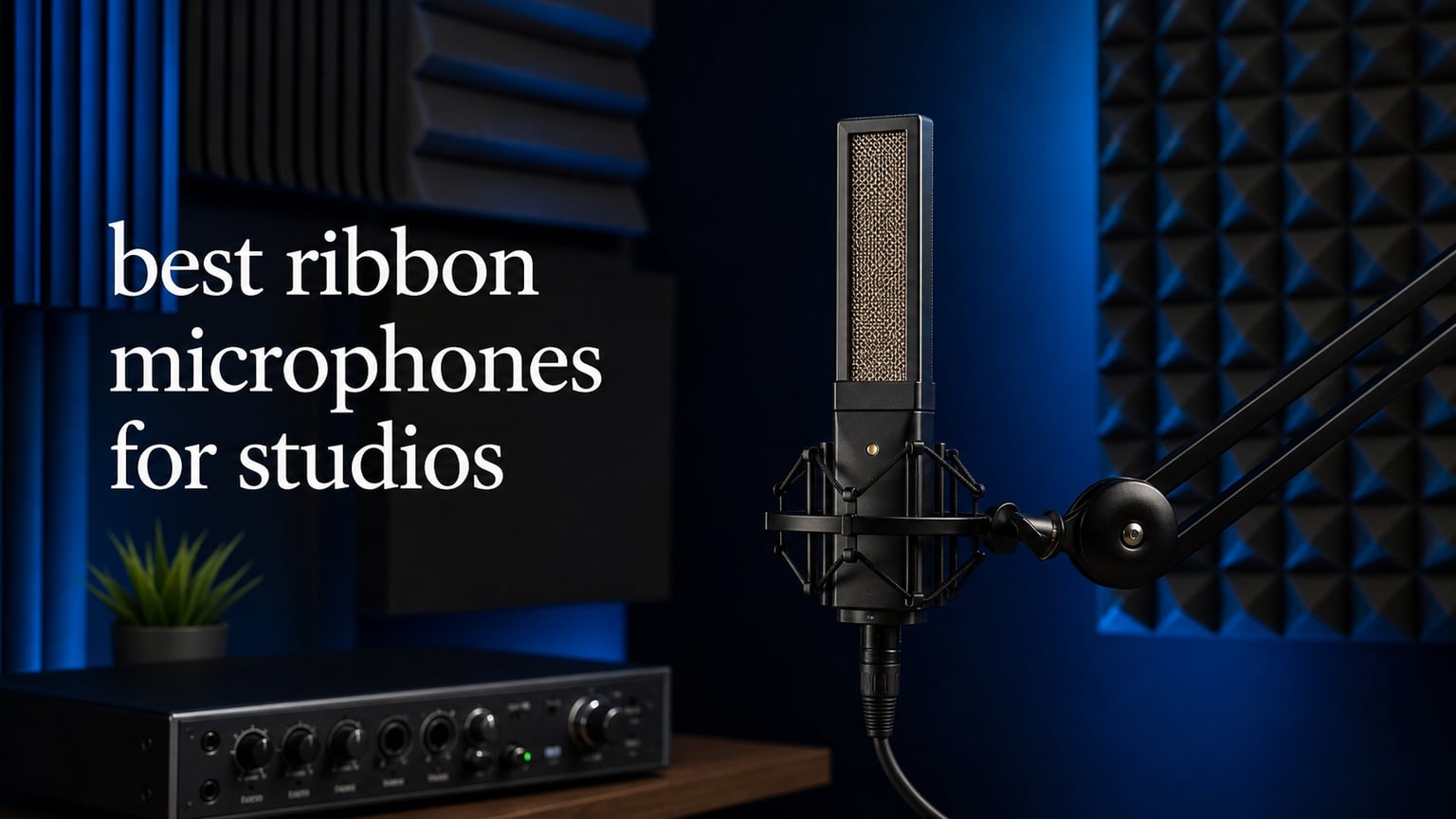 best ribbon microphones for studios