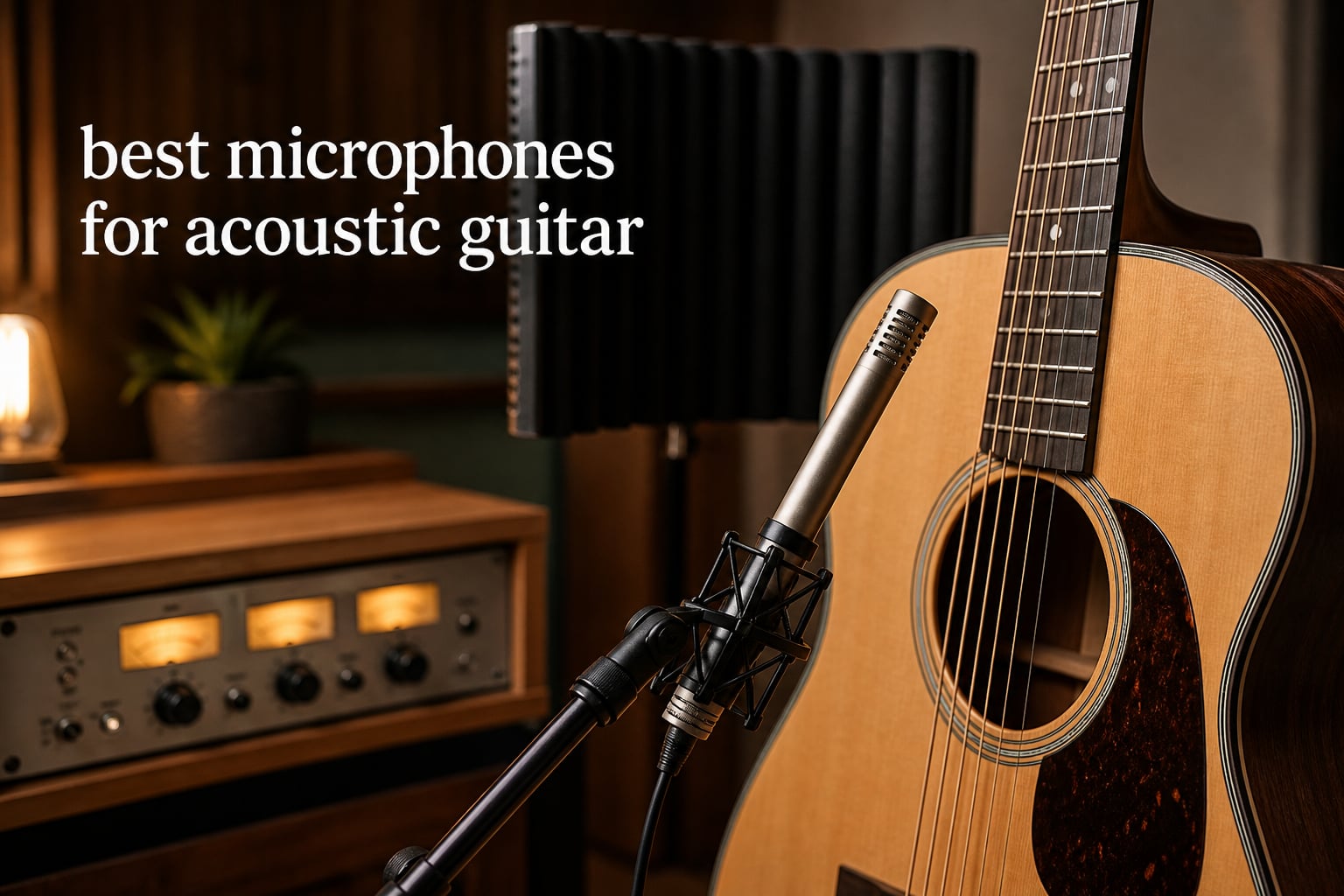 best microphones for acoustic guitar