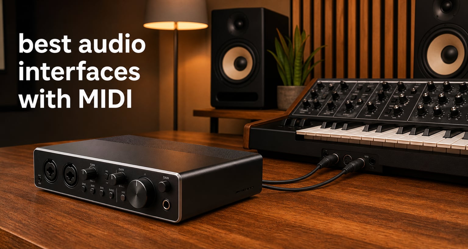best audio interfaces with MIDI