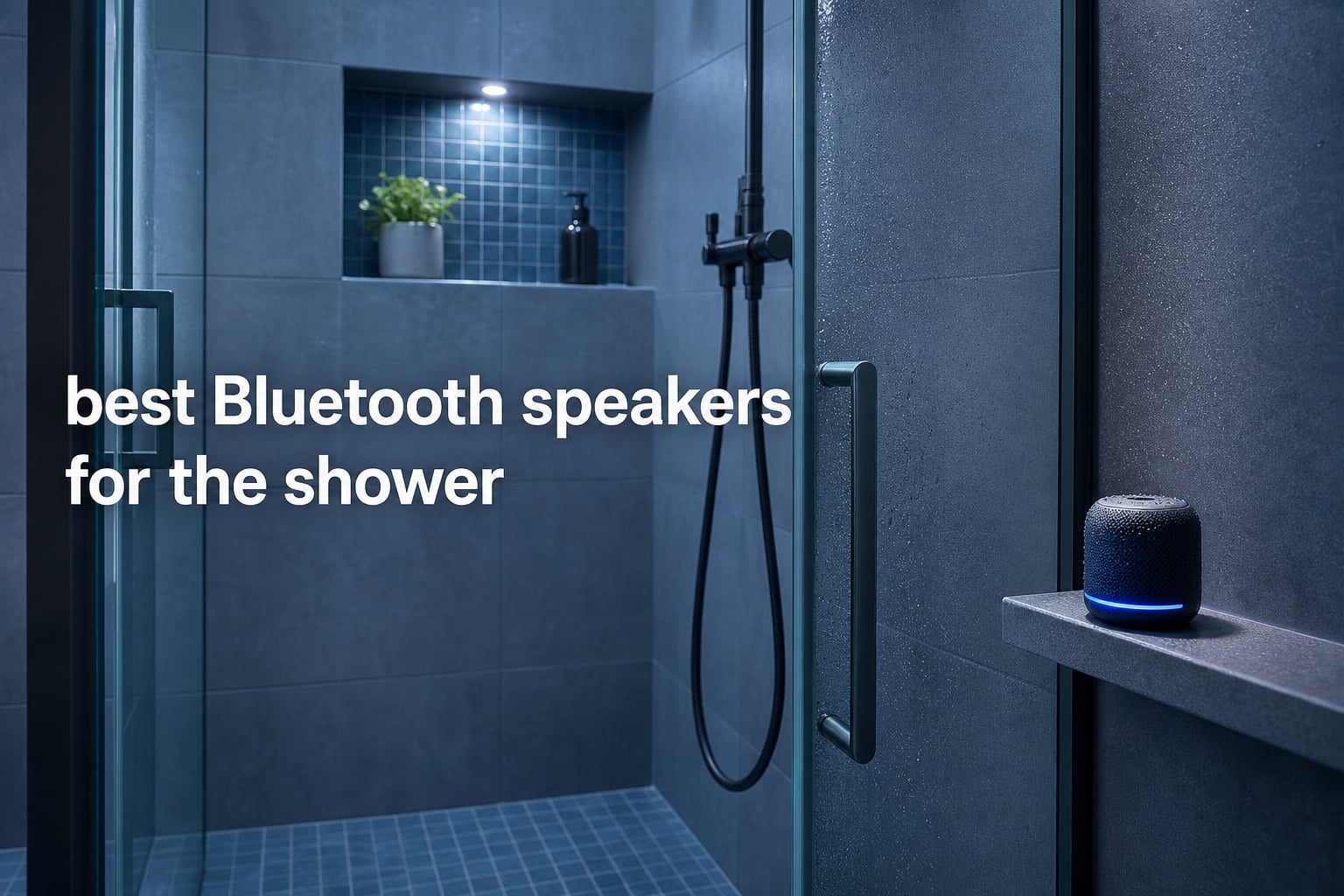 best Bluetooth speakers for the shower