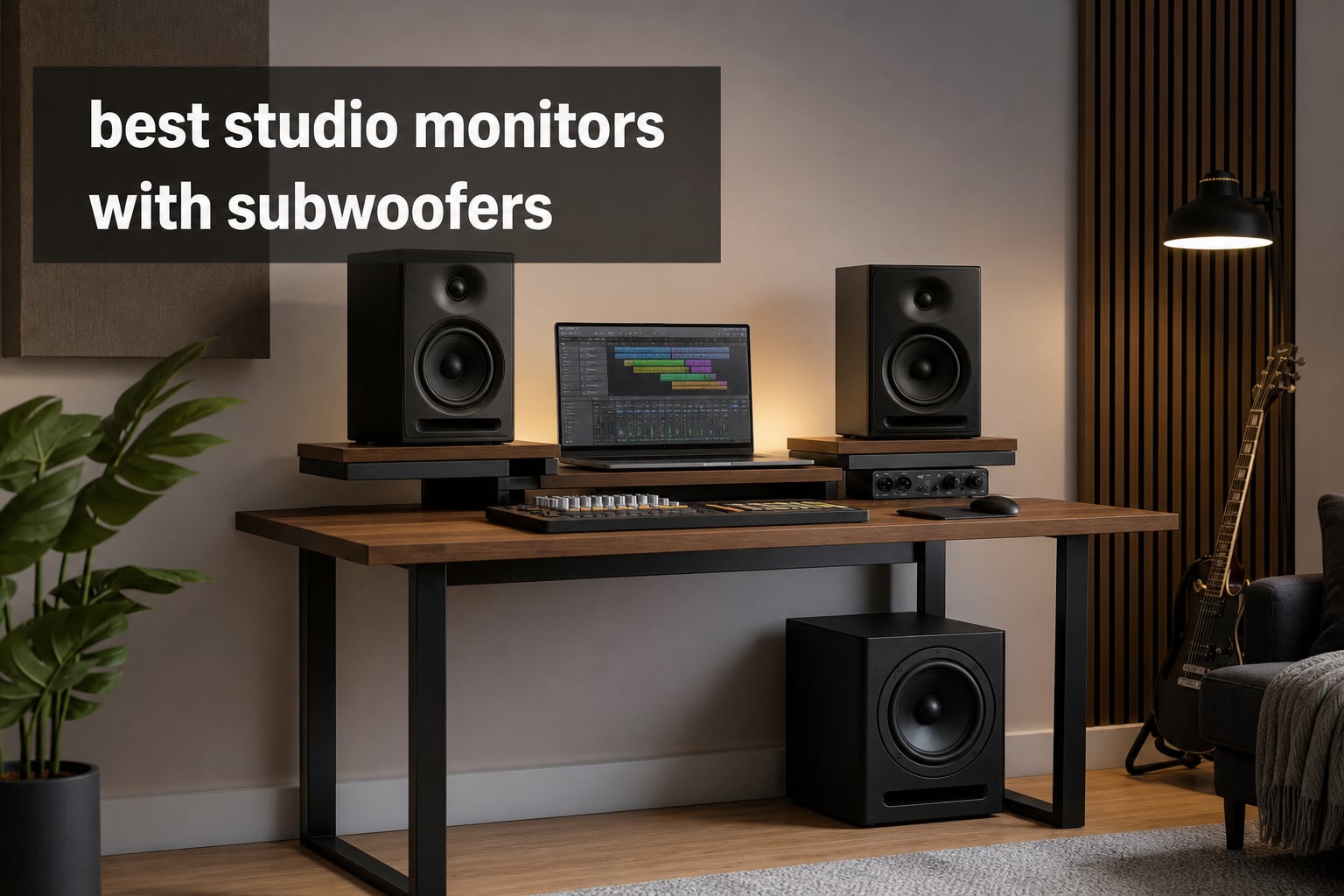 best studio monitors with subwoofers