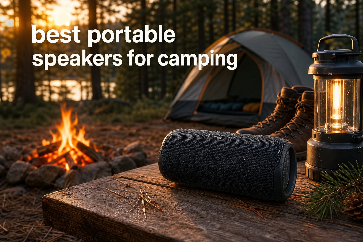 best portable speakers for camping