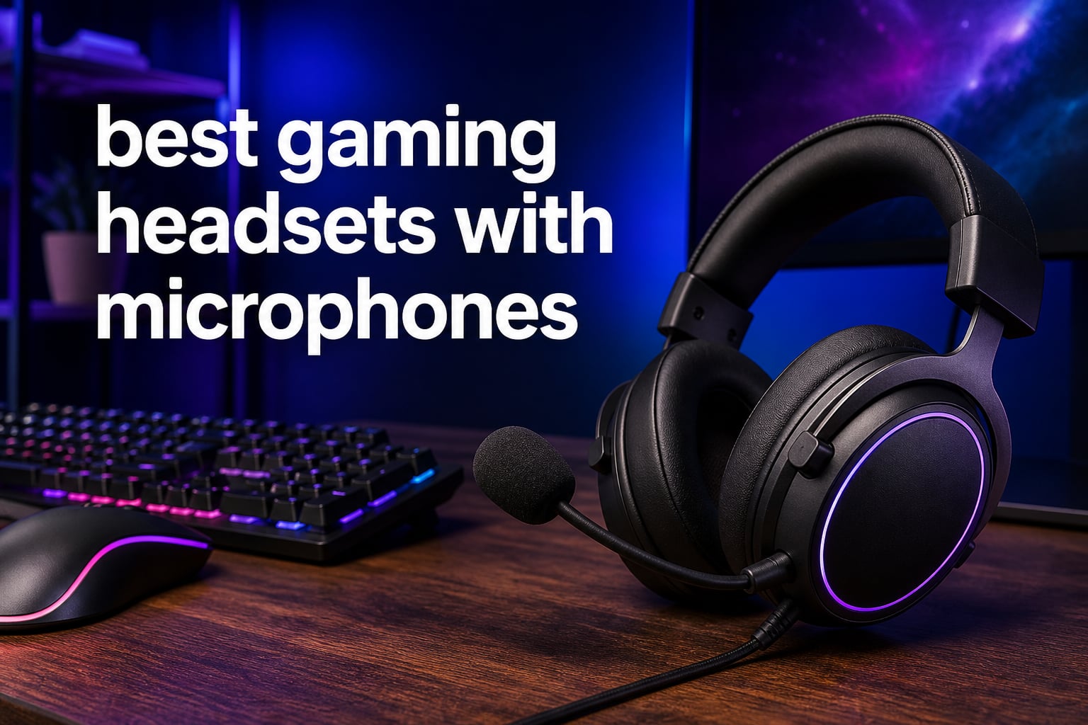 best gaming headsets with microphones