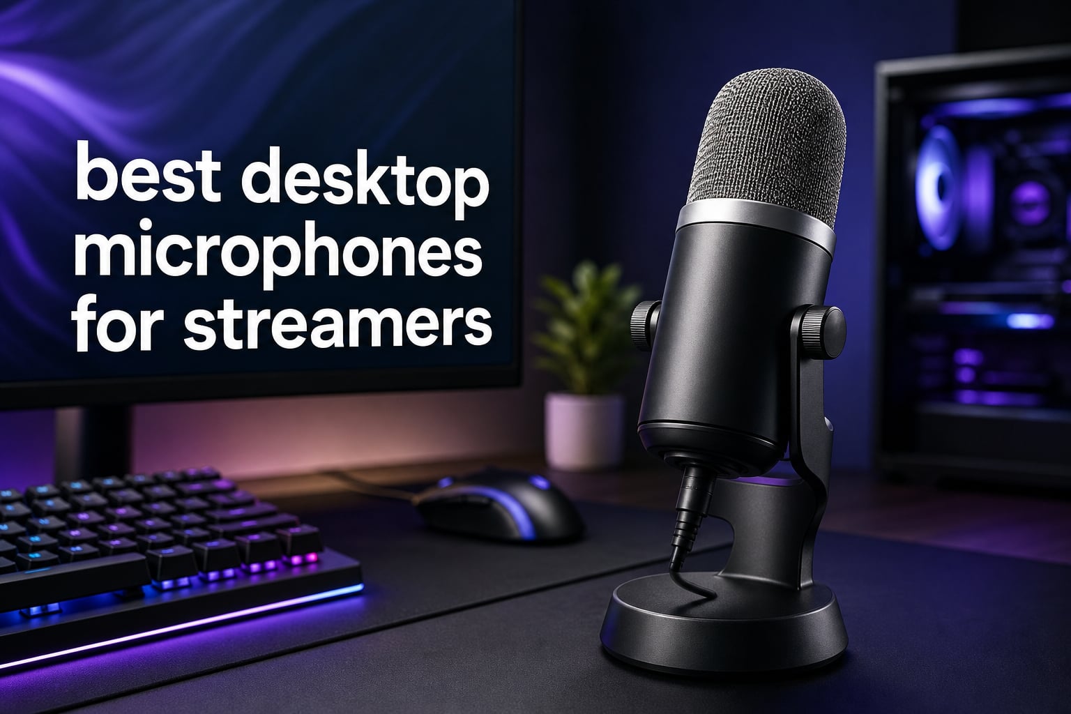 best desktop microphones for streamers