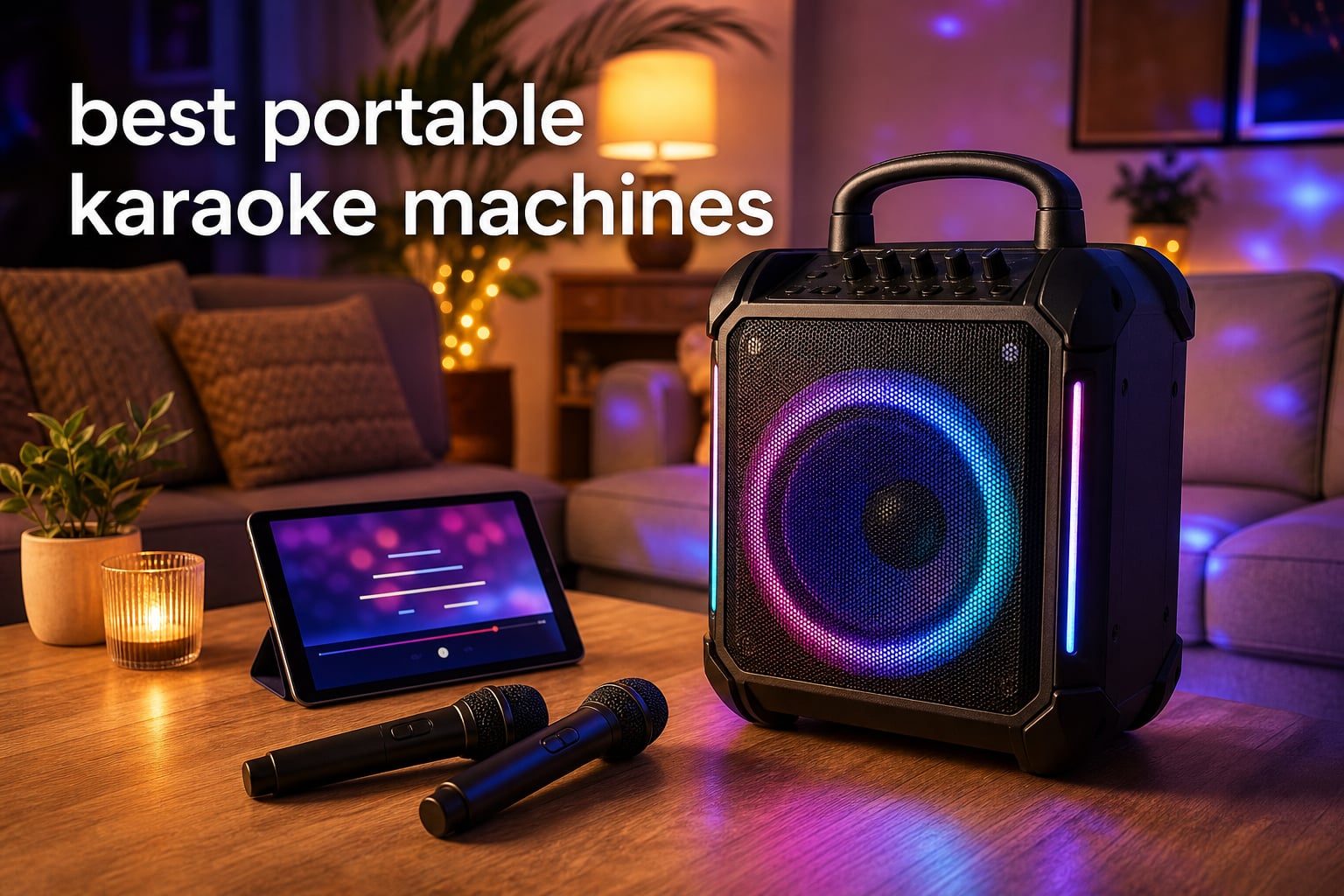 best portable karaoke machines