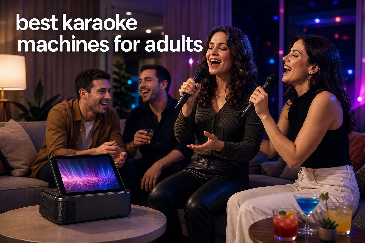best karaoke machines for adults