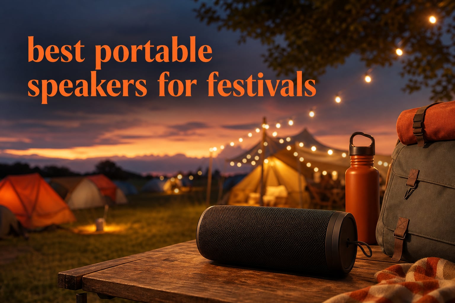 best portable speakers for festivals