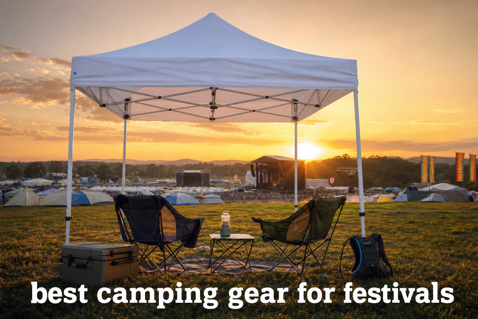best camping gear for festivals