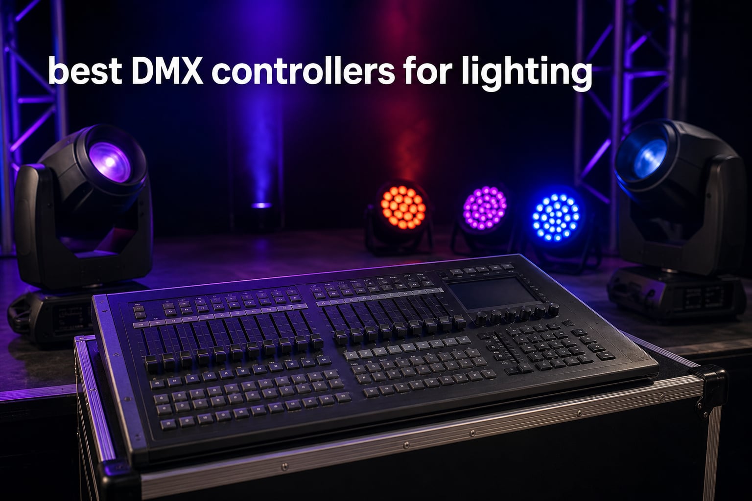 best DMX controllers for lighting