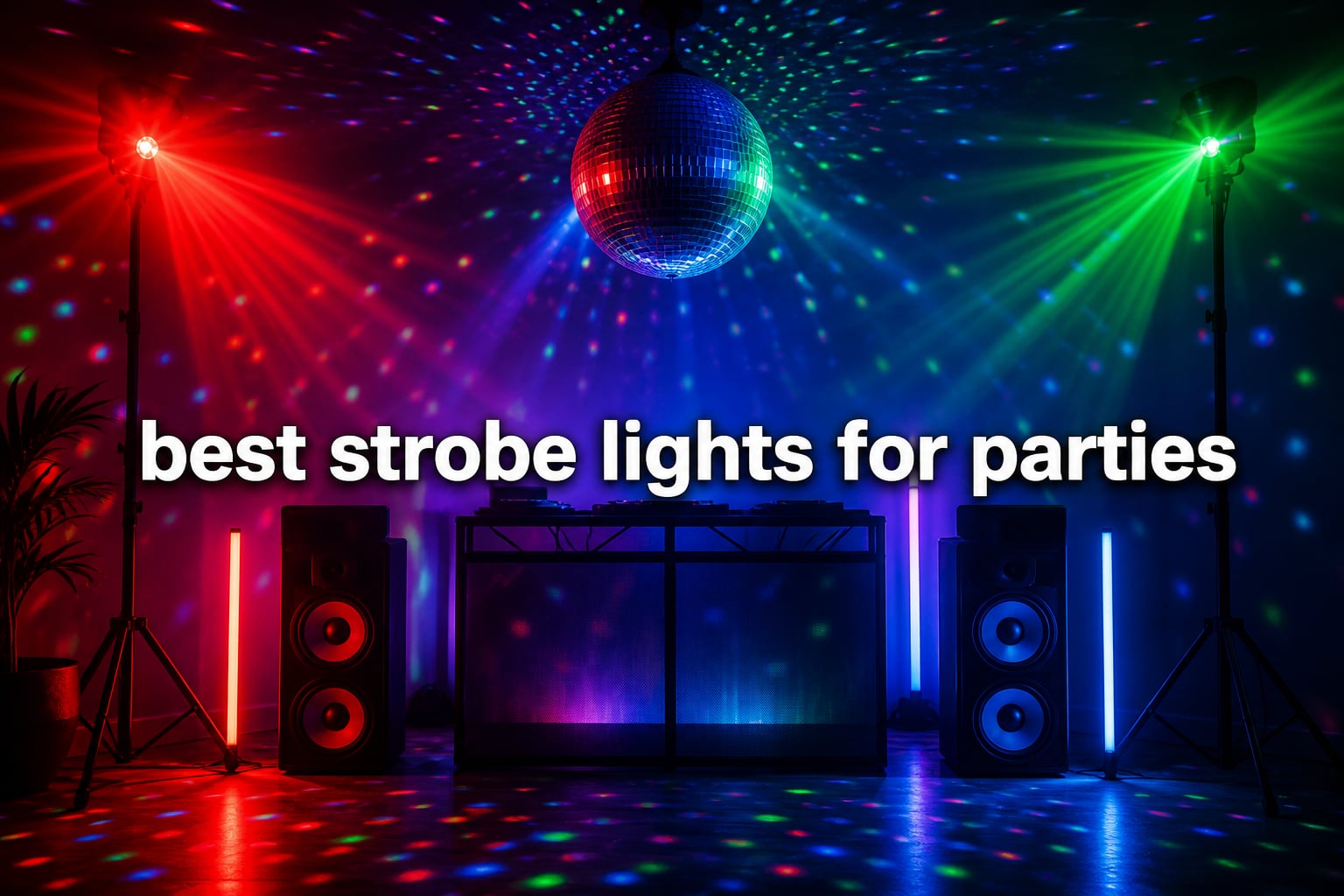 best strobe lights for parties