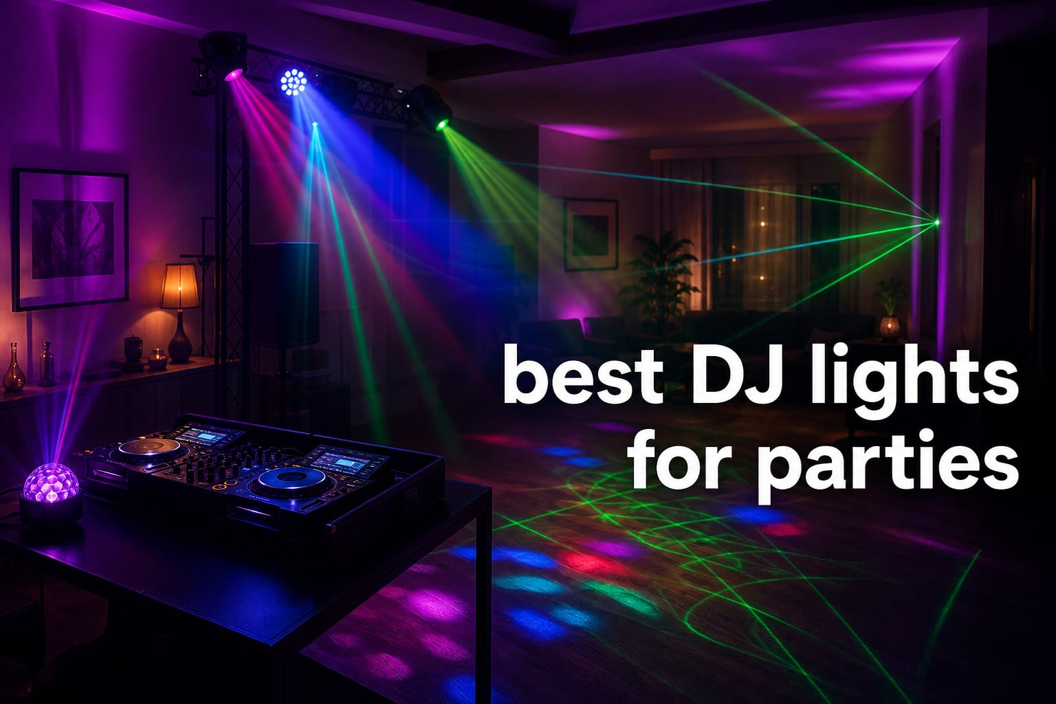best DJ lights for parties