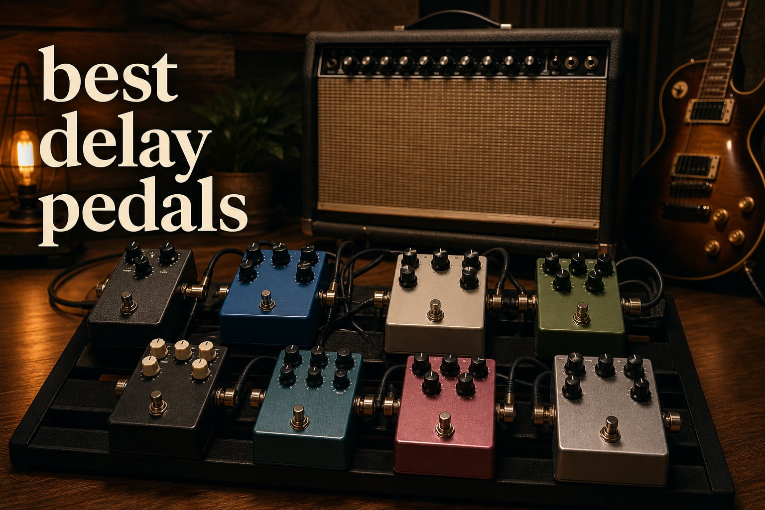 best delay pedals