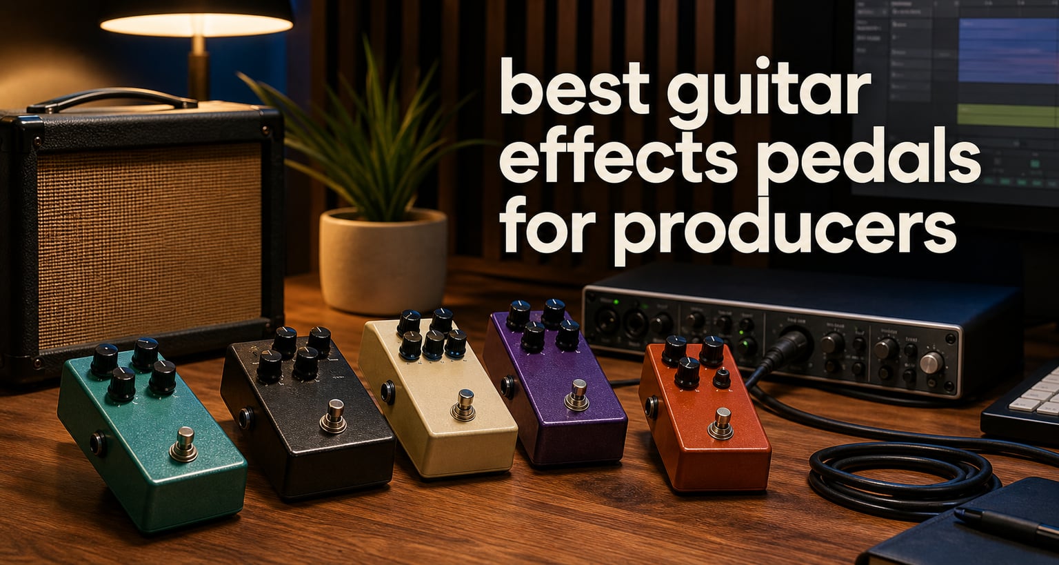 best guitar effects pedals for producers