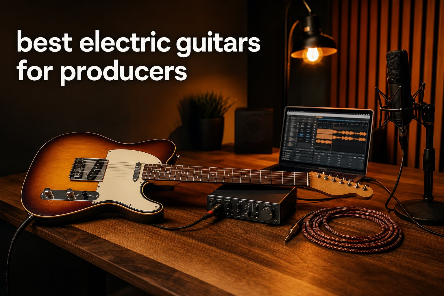 best electric guitars for producers