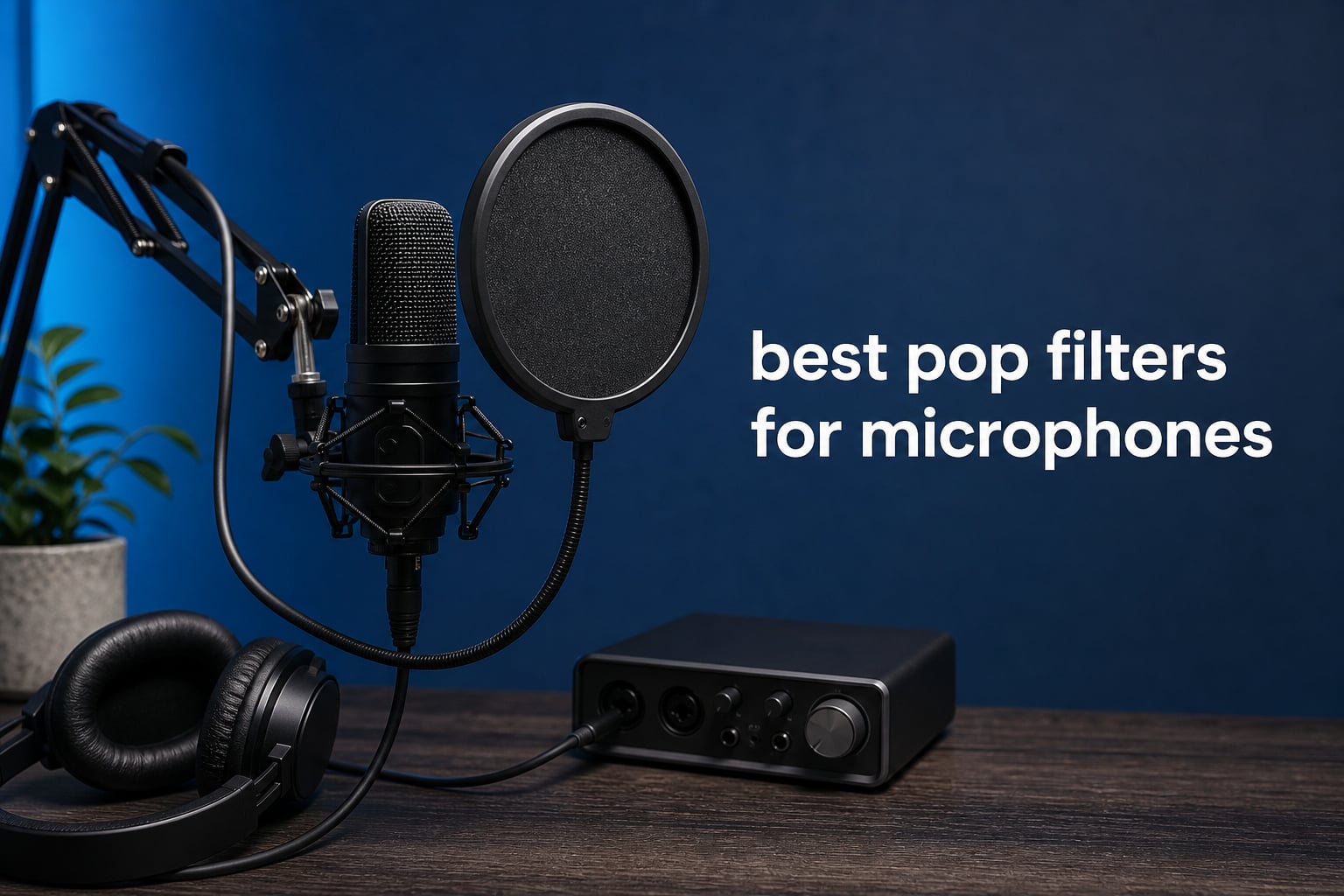 best pop filters for microphones