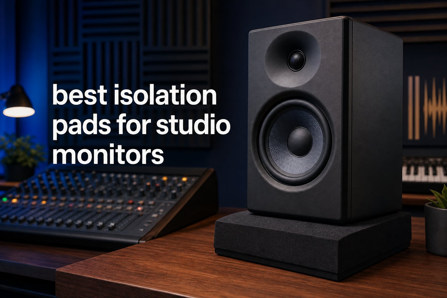 best isolation pads for studio monitors