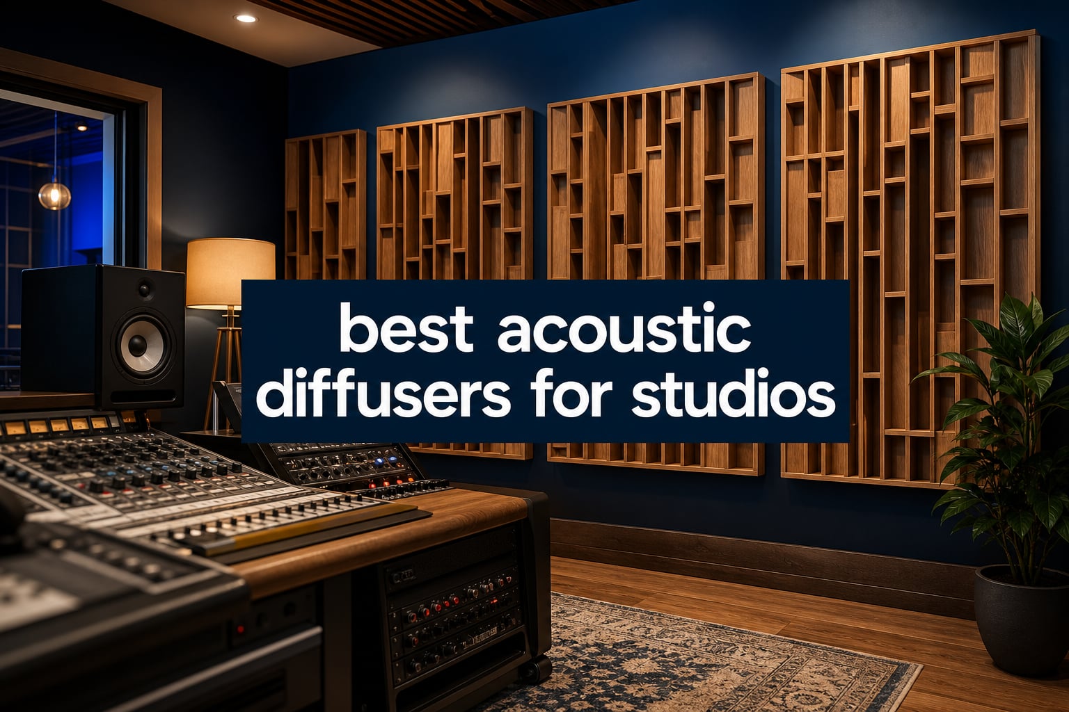 best acoustic diffusers for studios