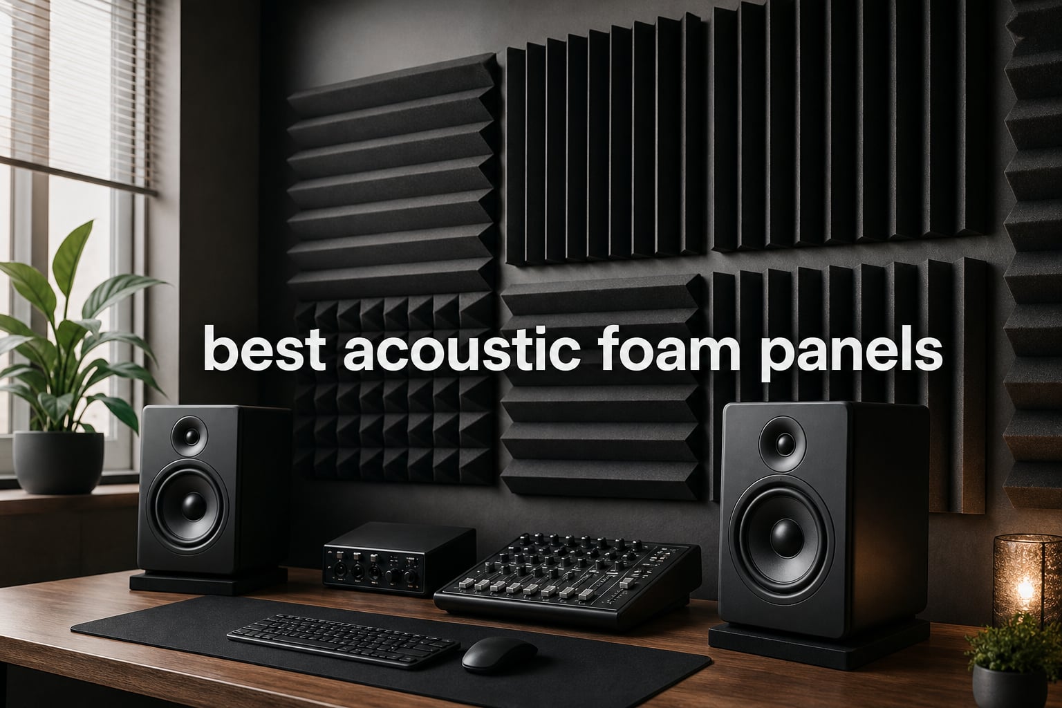 best acoustic foam panels