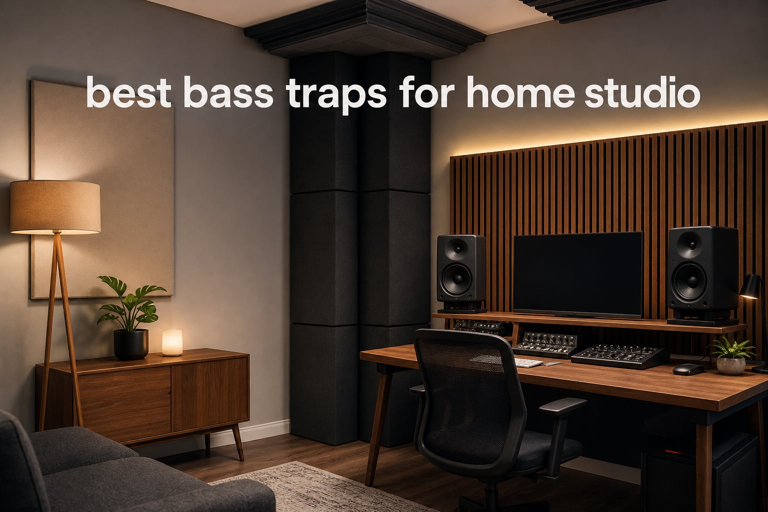 best bass traps for home studio